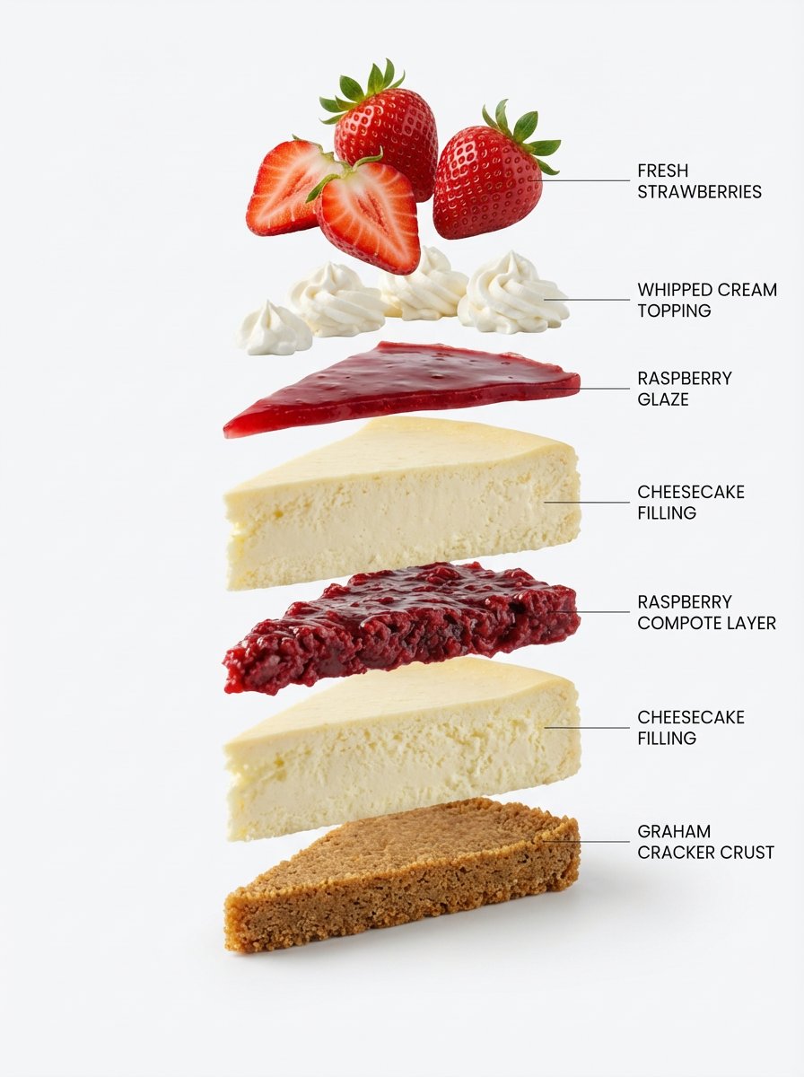 Exploded-View Structural Cutaway for Food Photography — example 1