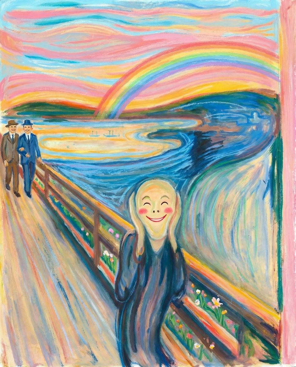 Cheerful minimal edit to existing art — example 3