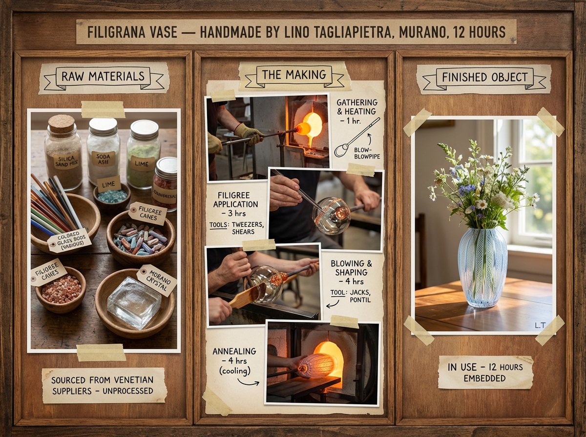 Artisan Craft Process Board for Handmade Objects — example 1