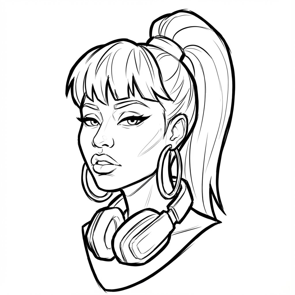 Pro Sketch Transformation Prompt — example 1