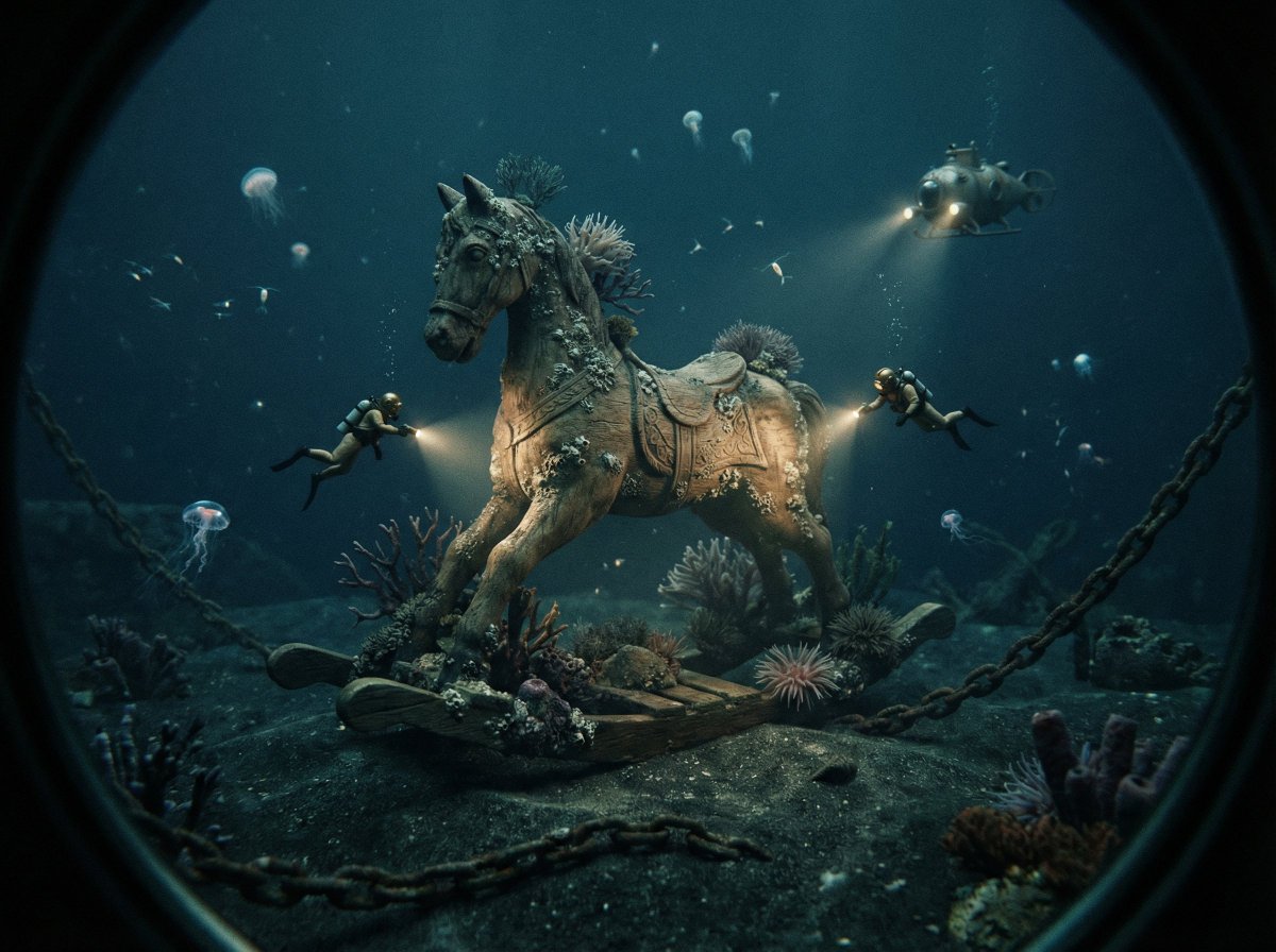 Ocean Artifact Discovery Scene — example 3