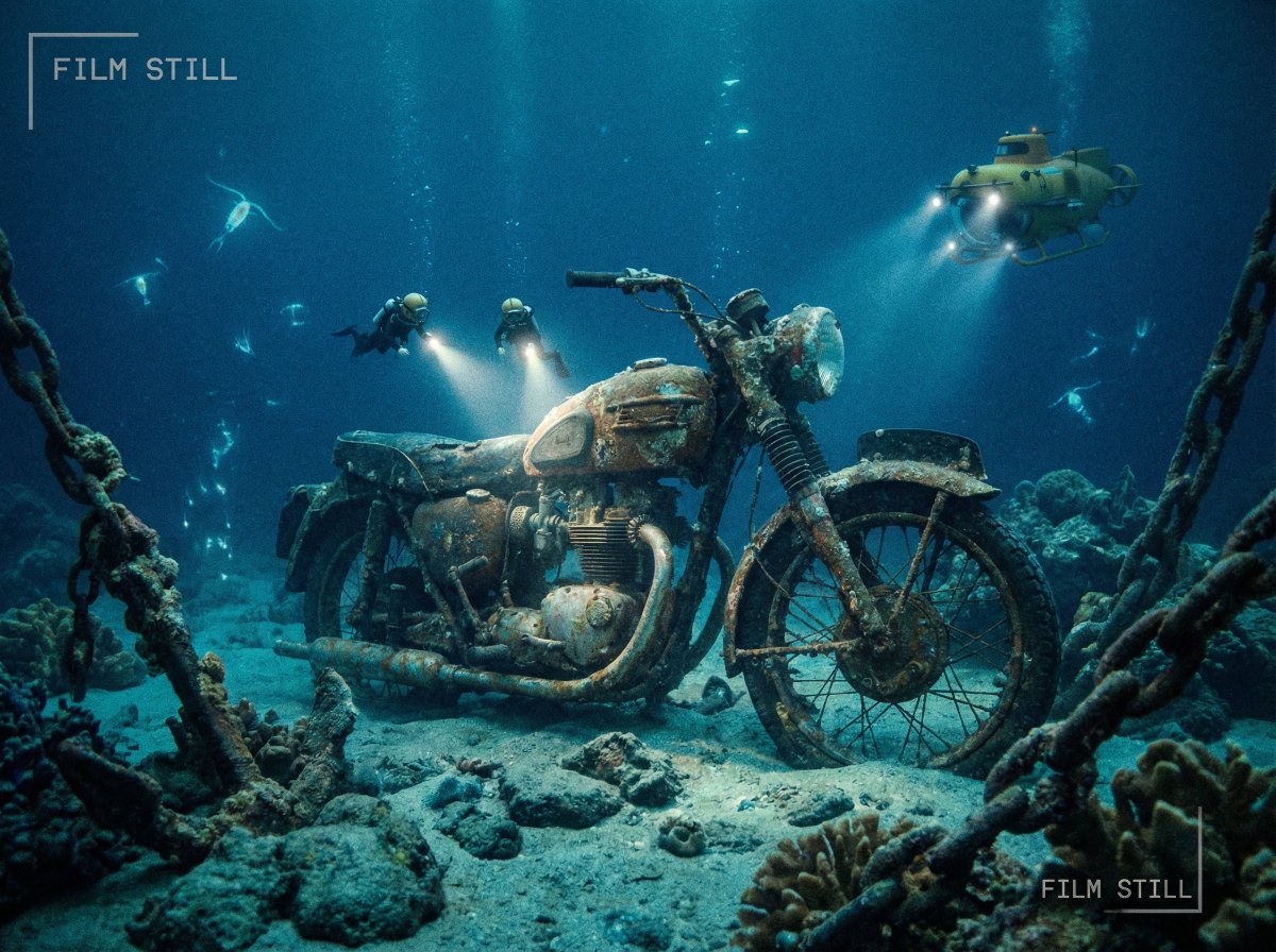 Ocean Artifact Discovery Scene — example 4