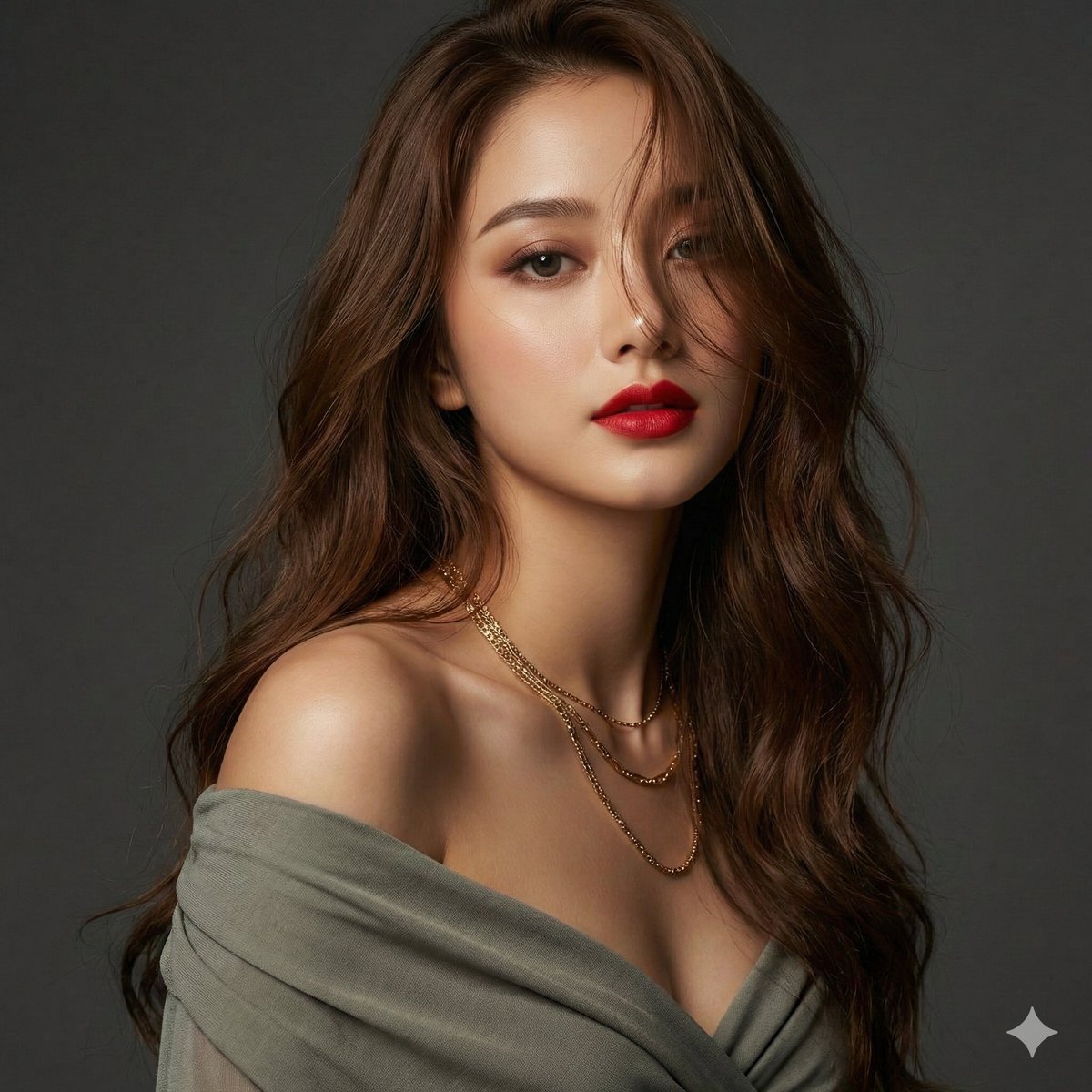 High-Fashion Editorial Portrait (Identity Lock) — example 1
