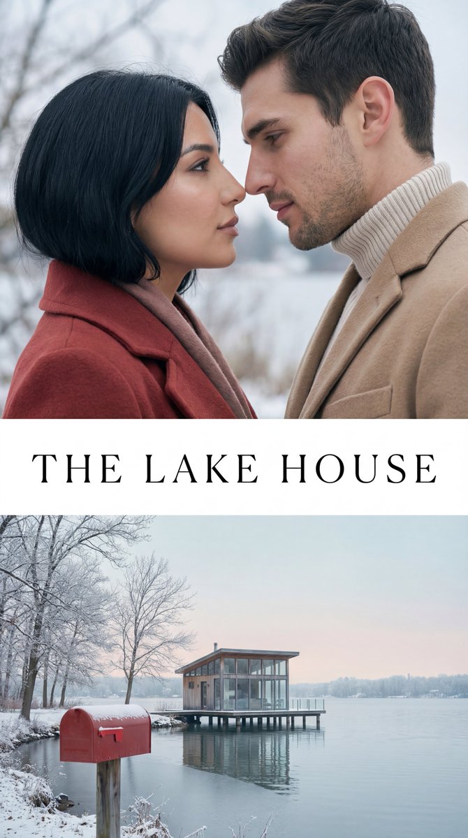 Photorealistic Romantic Movie Poster (The Lake House Style) — example 1