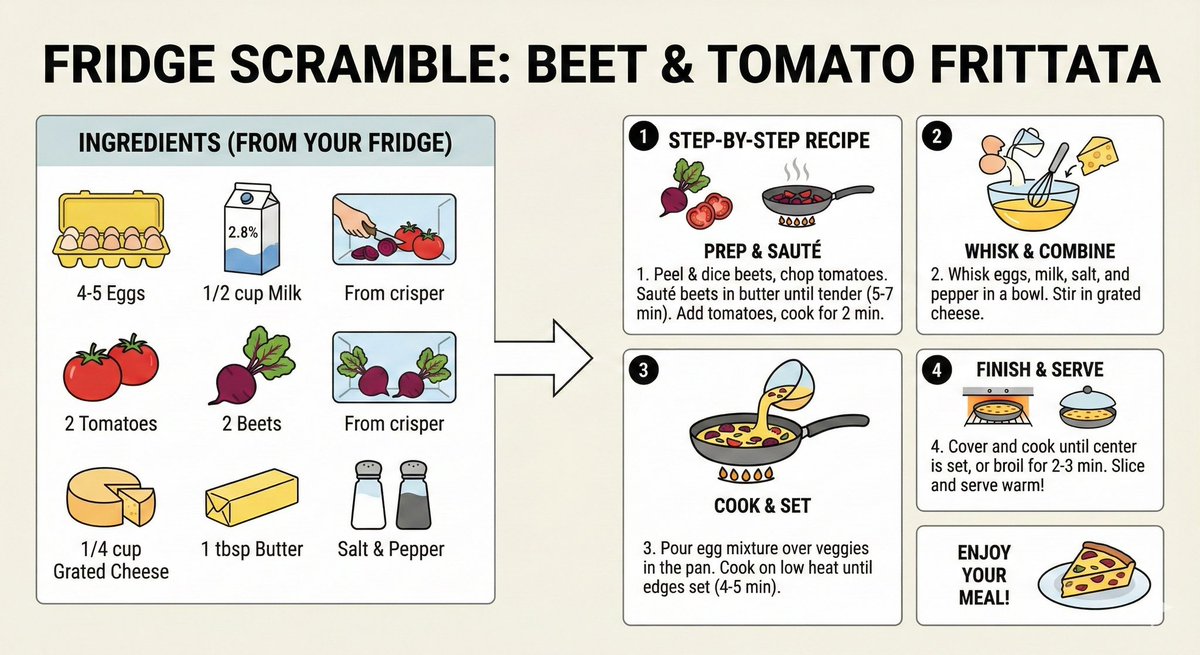 Fridge-scan recipe infographic — example 2