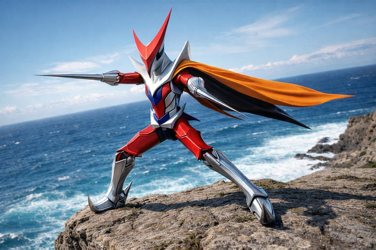 Wingman Character Fighting Pose Generation — example 1