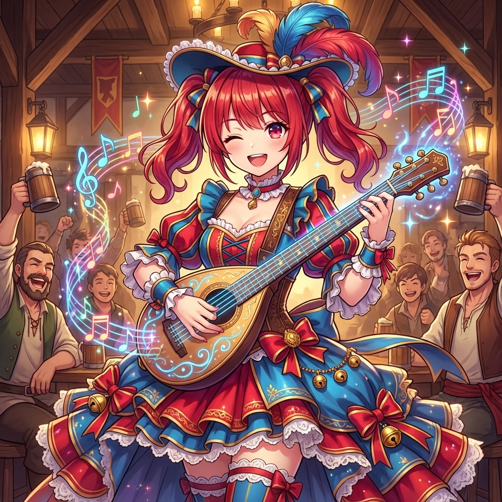 AI Conversion to Bard (Minstrel) Character — example 1