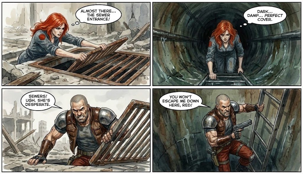 Comic from single image — example 2