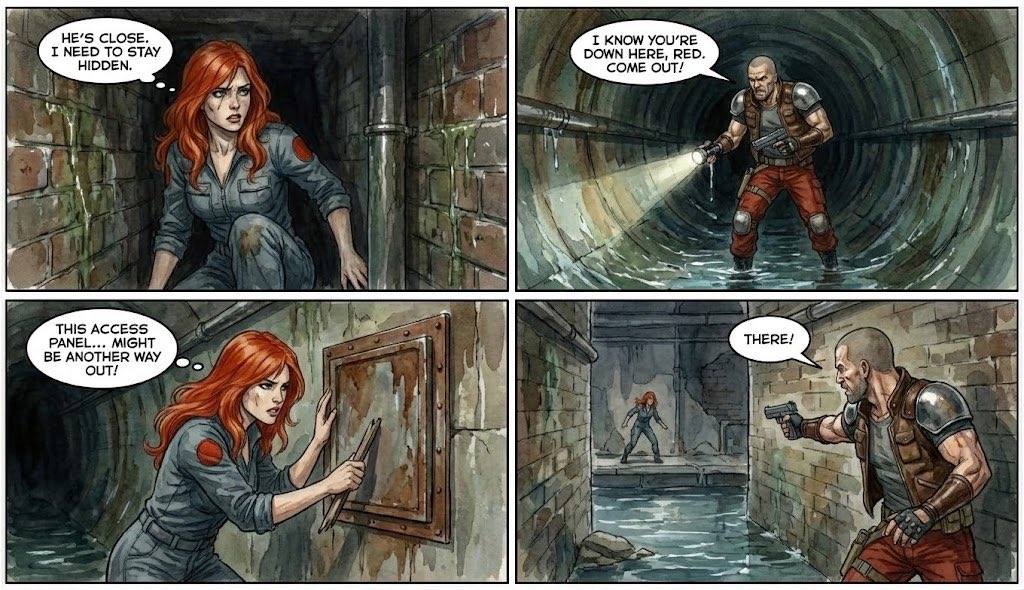 Comic from single image — example 3