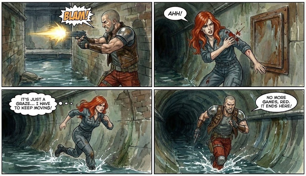 Comic from single image — example 4