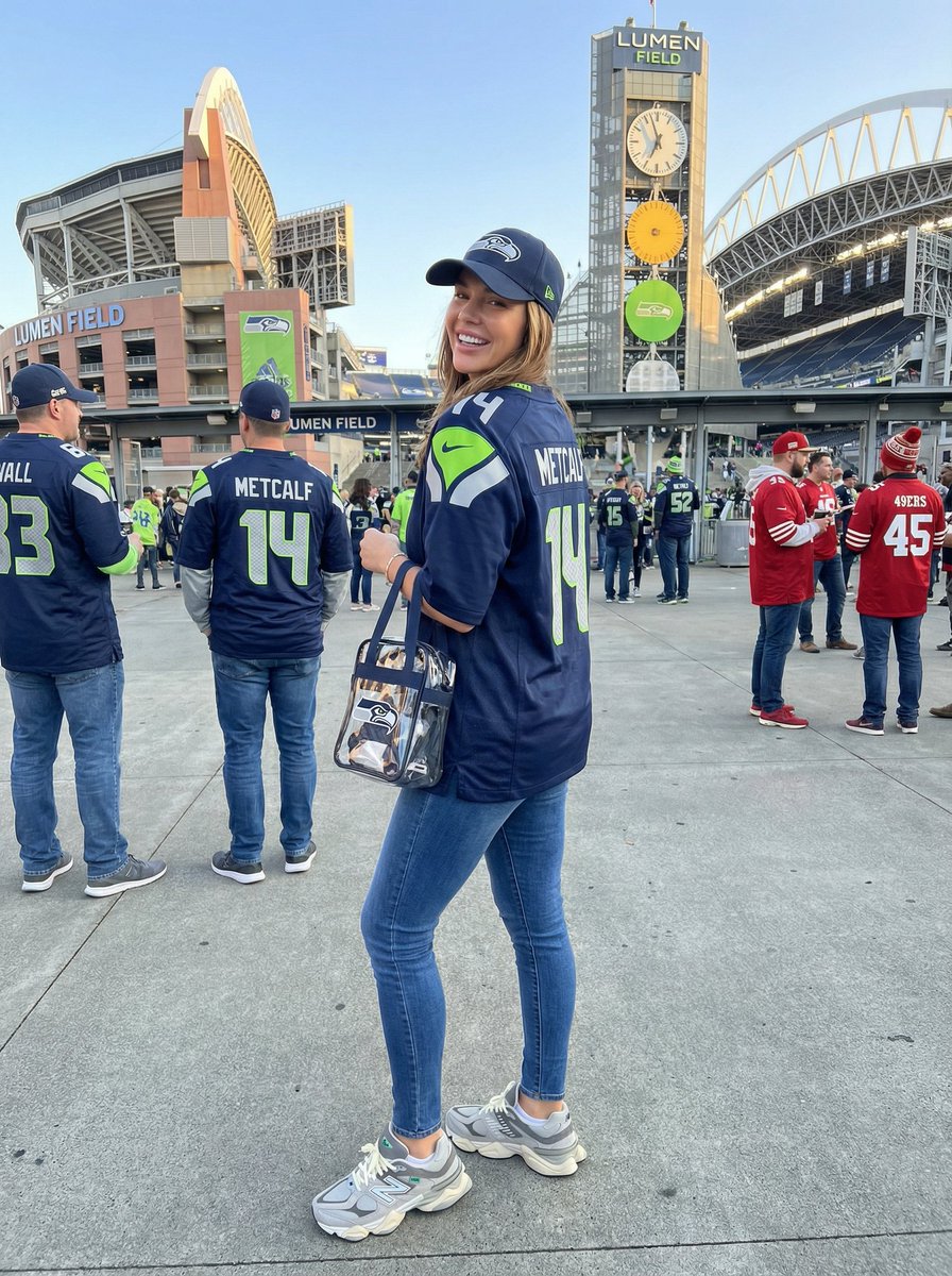 Seahawks Football Game Day Scene Prompt — example 2