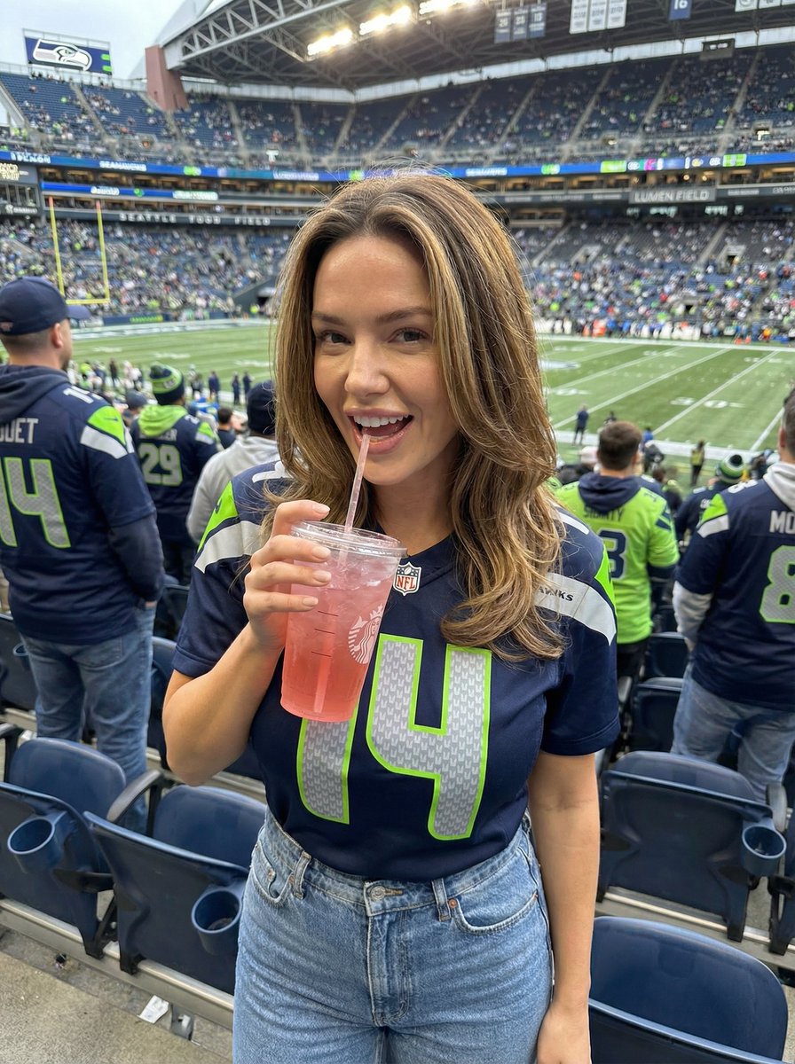 Seahawks Football Game Day Scene Prompt — example 3