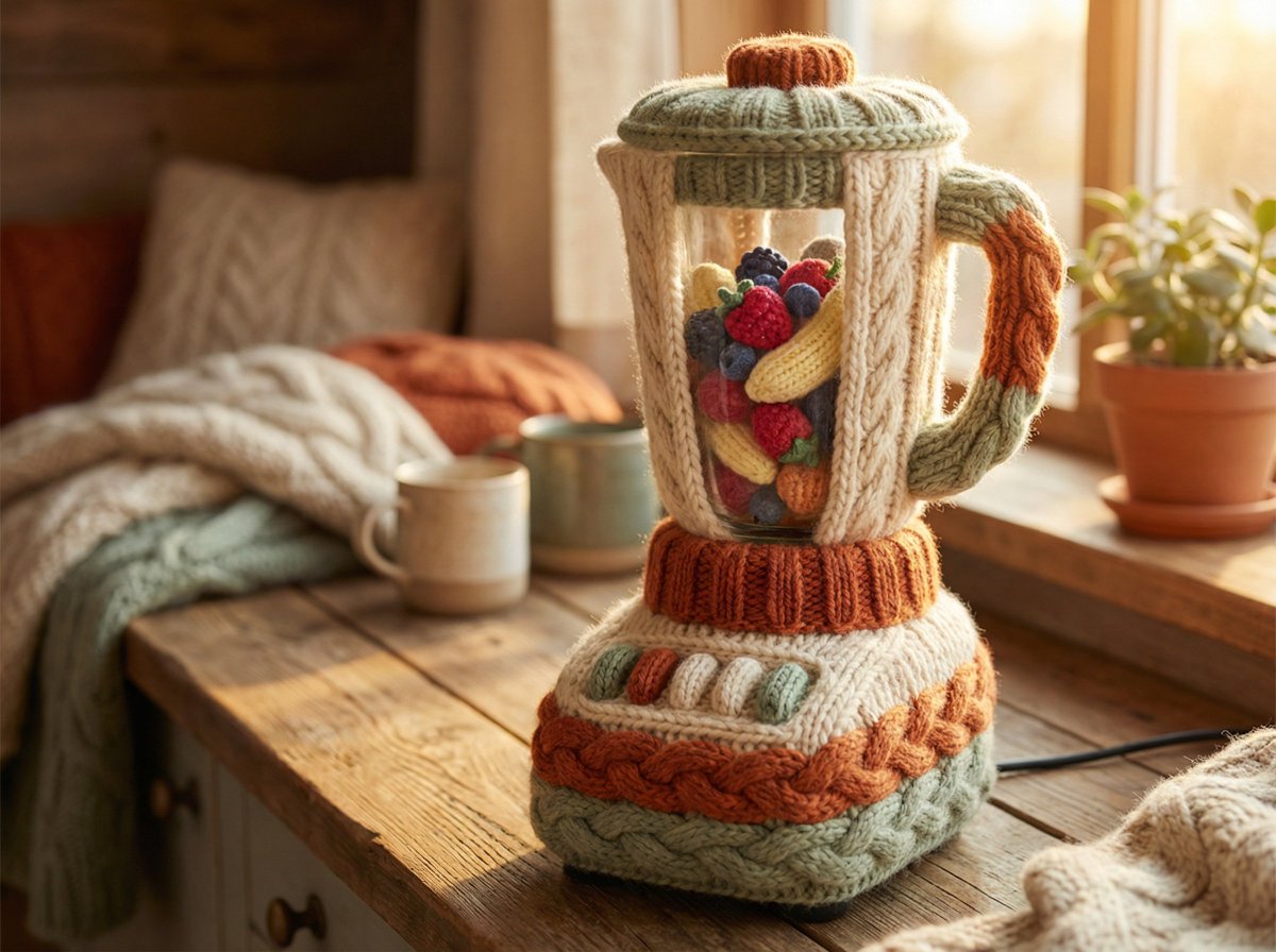 Cozy Knit Industrial Design Prompt — example 2