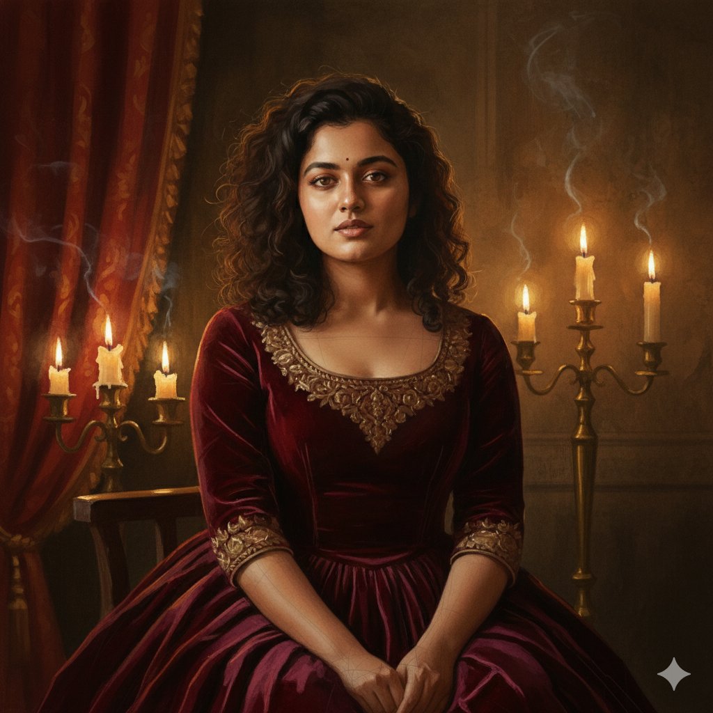 Baroque Candlelight Oil Painting Fusion (Image-to-Image) — example 2