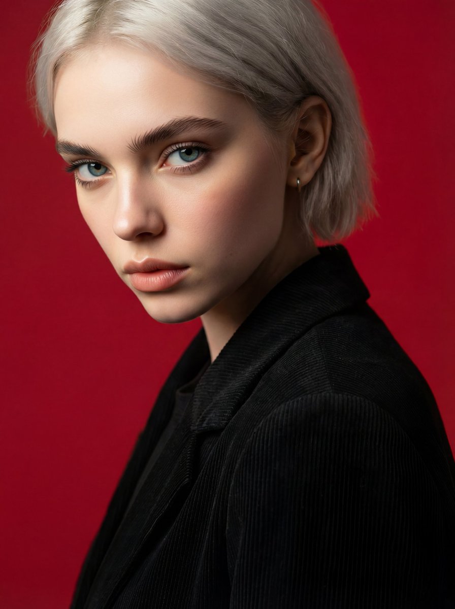 Face and Hairstyle Swap for Studio Portrait — example 1