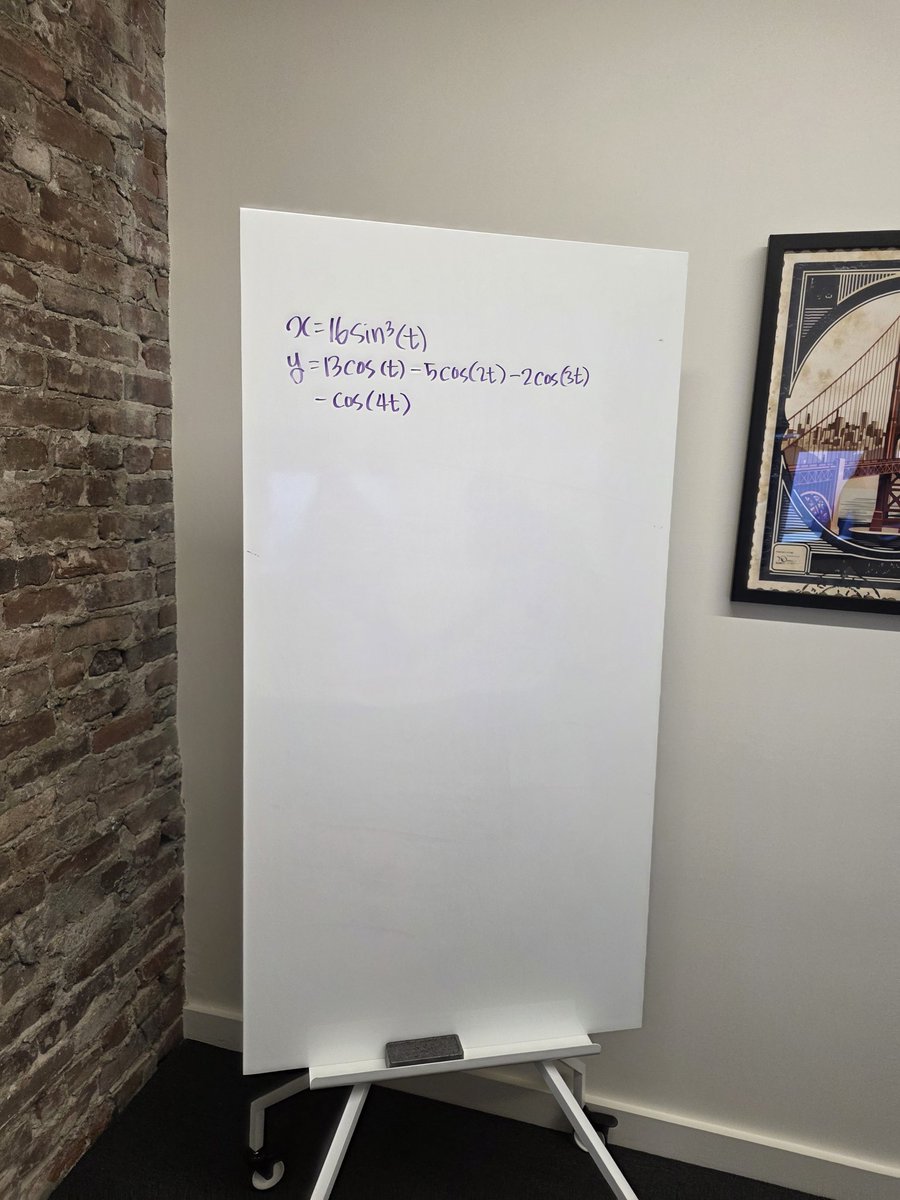 Formula graph on whiteboard — example 1