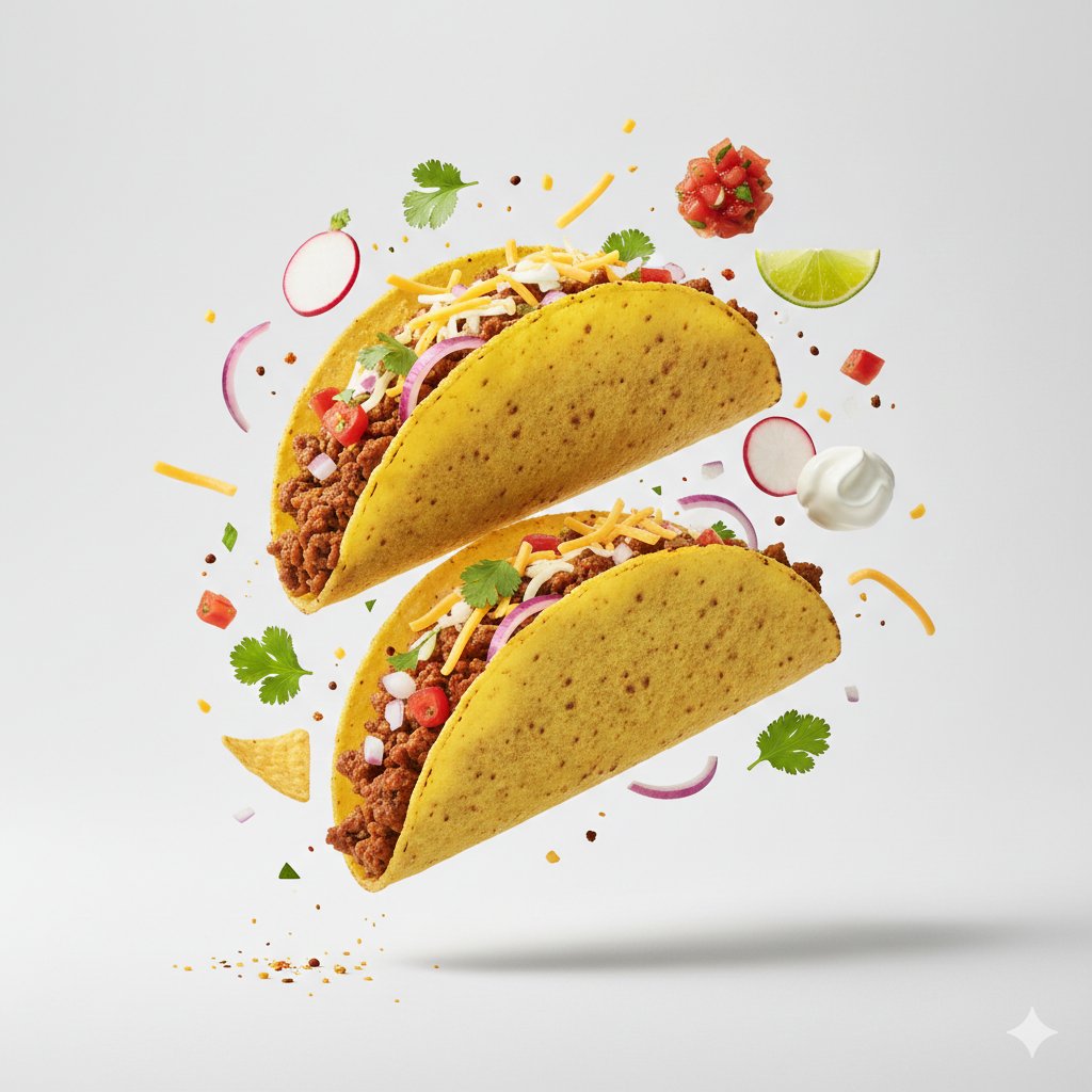 Macro Product Photography for Floating Food — example 2