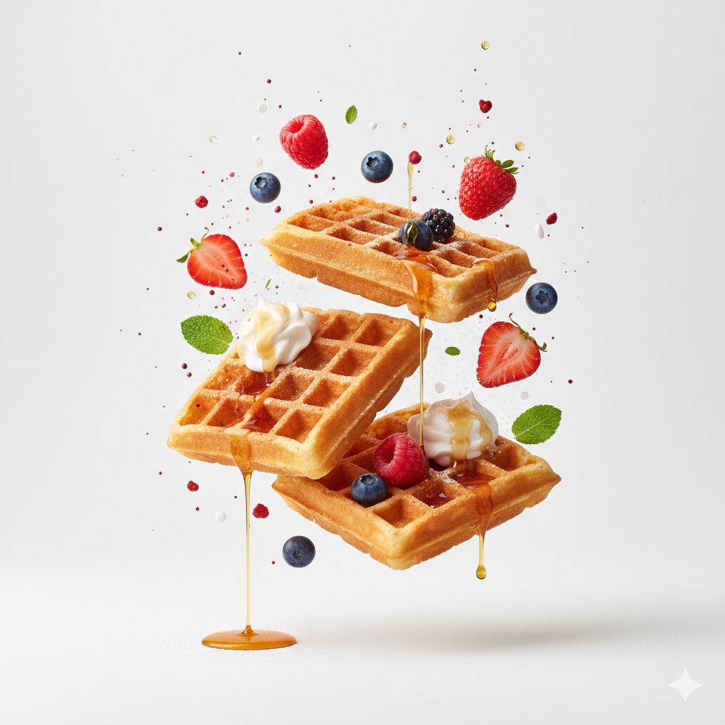 Macro Product Photography for Floating Food — example 4
