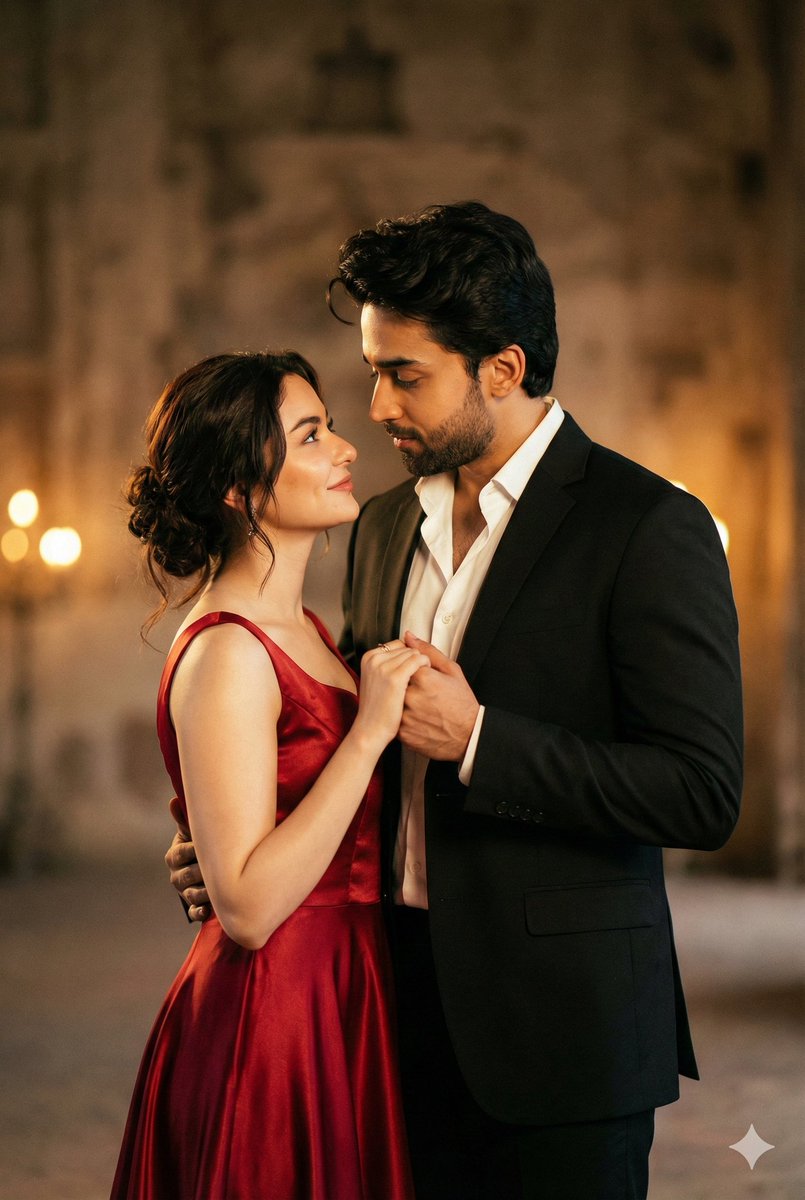 Cinematic Portrait of Couple in Intimate Embrace — example 1