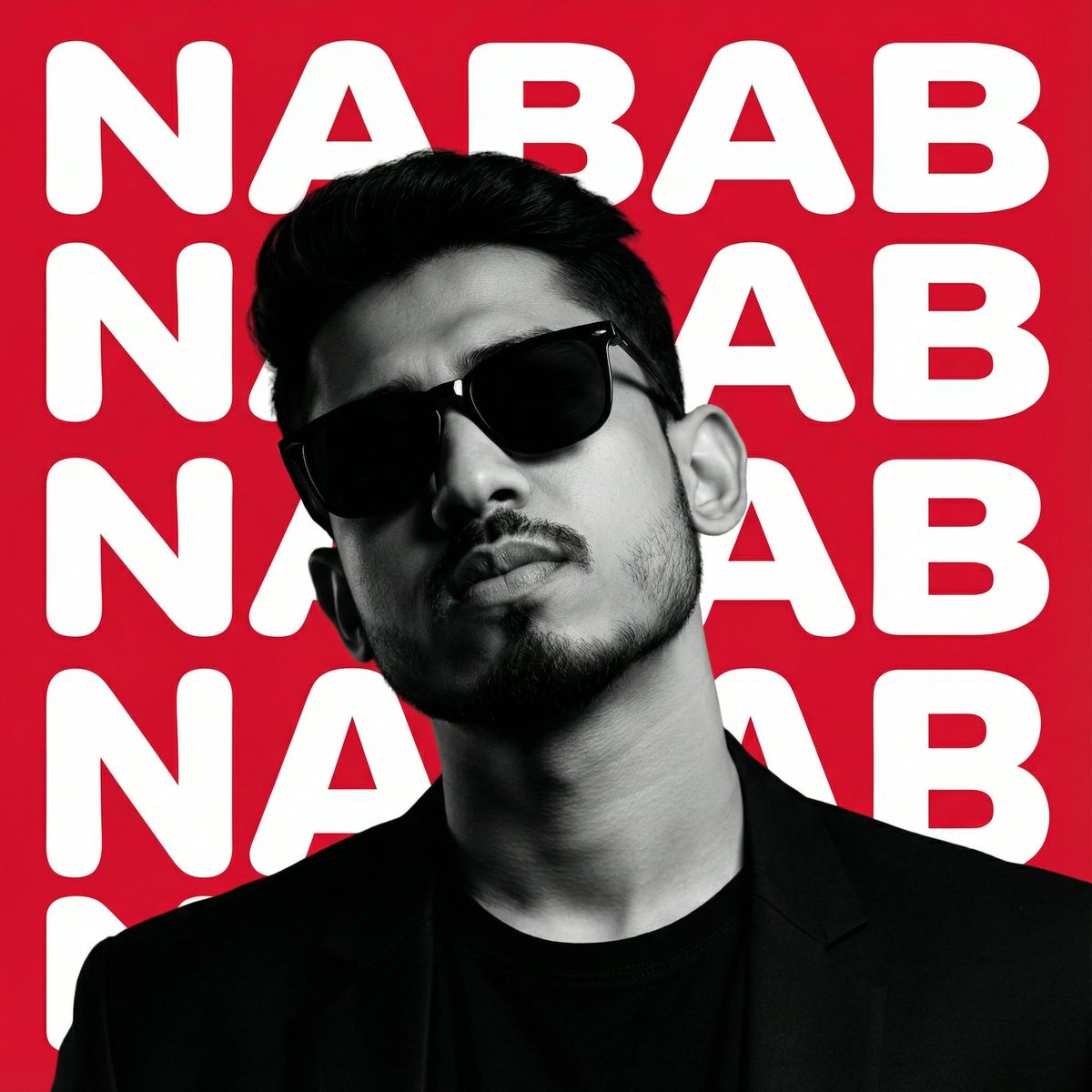 High-Contrast Graphic Poster Portrait — example 1