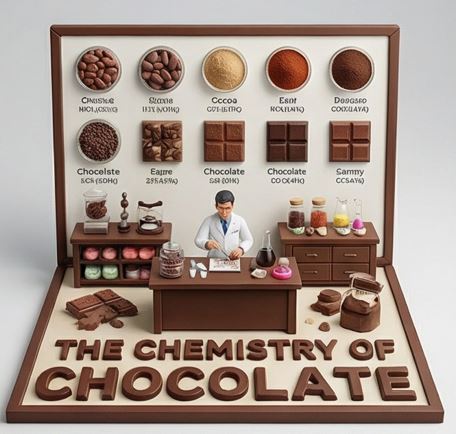 Culinary Science Diorama: The Chemistry of Chocolate — example 2
