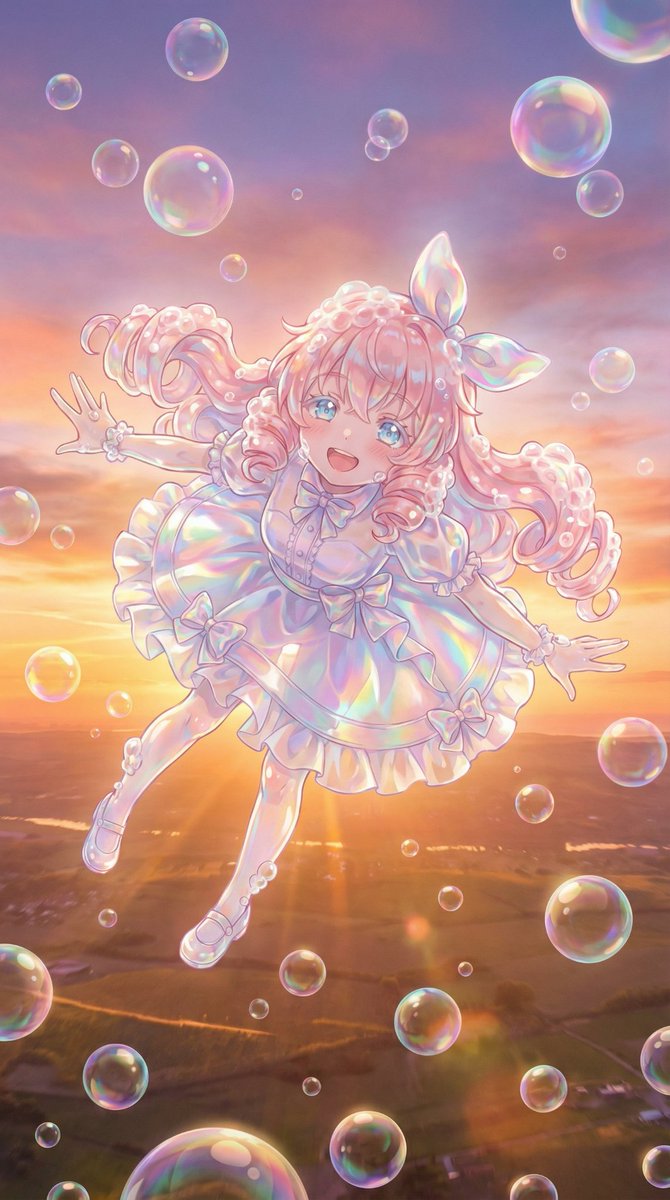 Bubble Transformation Narrative Prompt — example 1