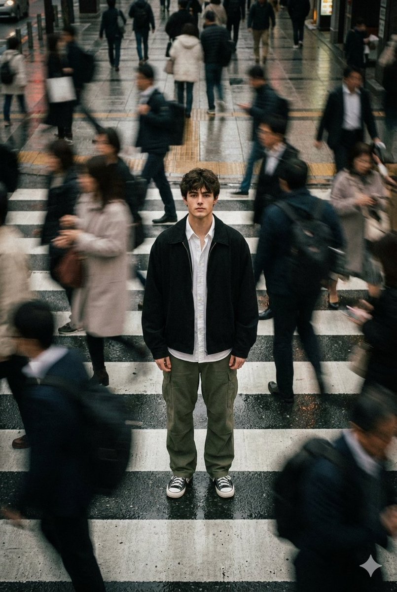 Cinematic Street Photography with Motion Blur — example 1