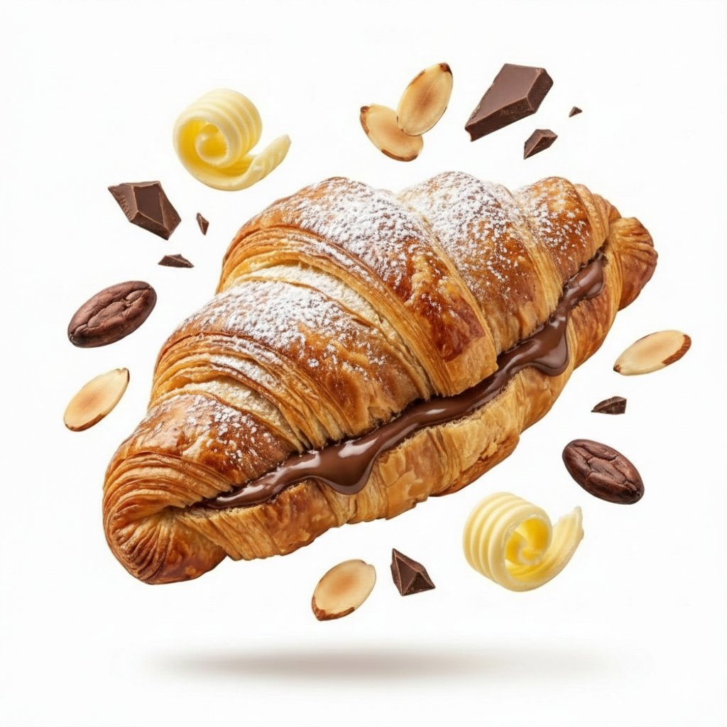 Minimalist Exploded View Commercial Food Photography
