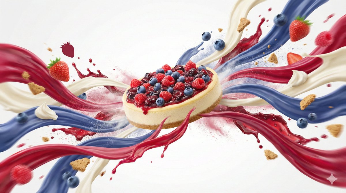 Dynamic Food Advertisement with Flavor Wave — example 1