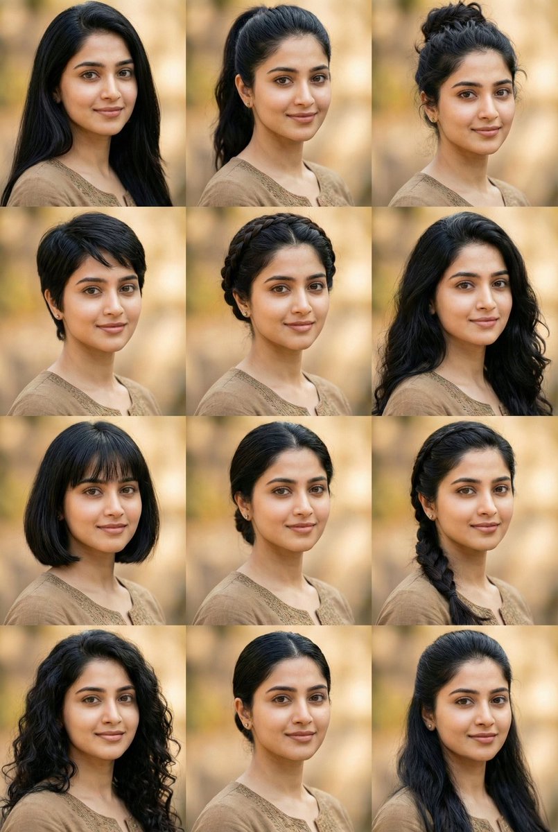 10 Hairstyles Photo Collage Prompt — example 1