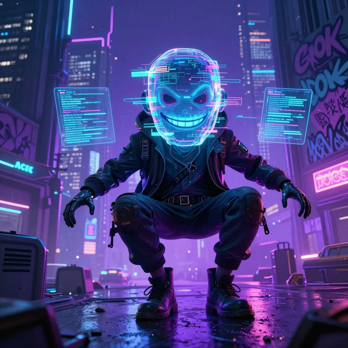 Multi-Concept AI Evolution Prompt — example 4