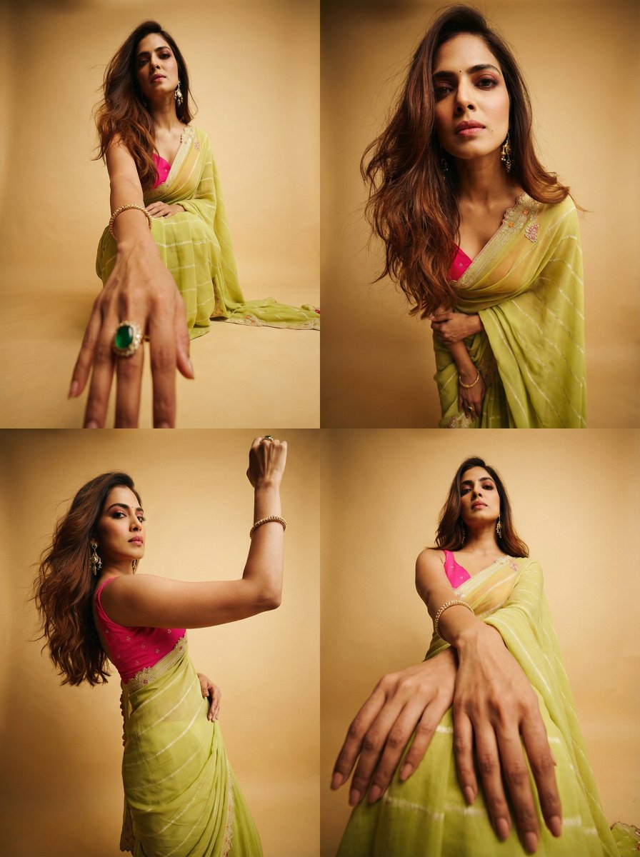 Transforming Photo into Dramatic 4-Style Character Set — example 1