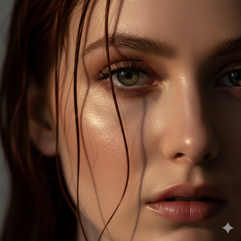 Extreme Close-Up Portrait Prompt (Focus on Texture) — example 1