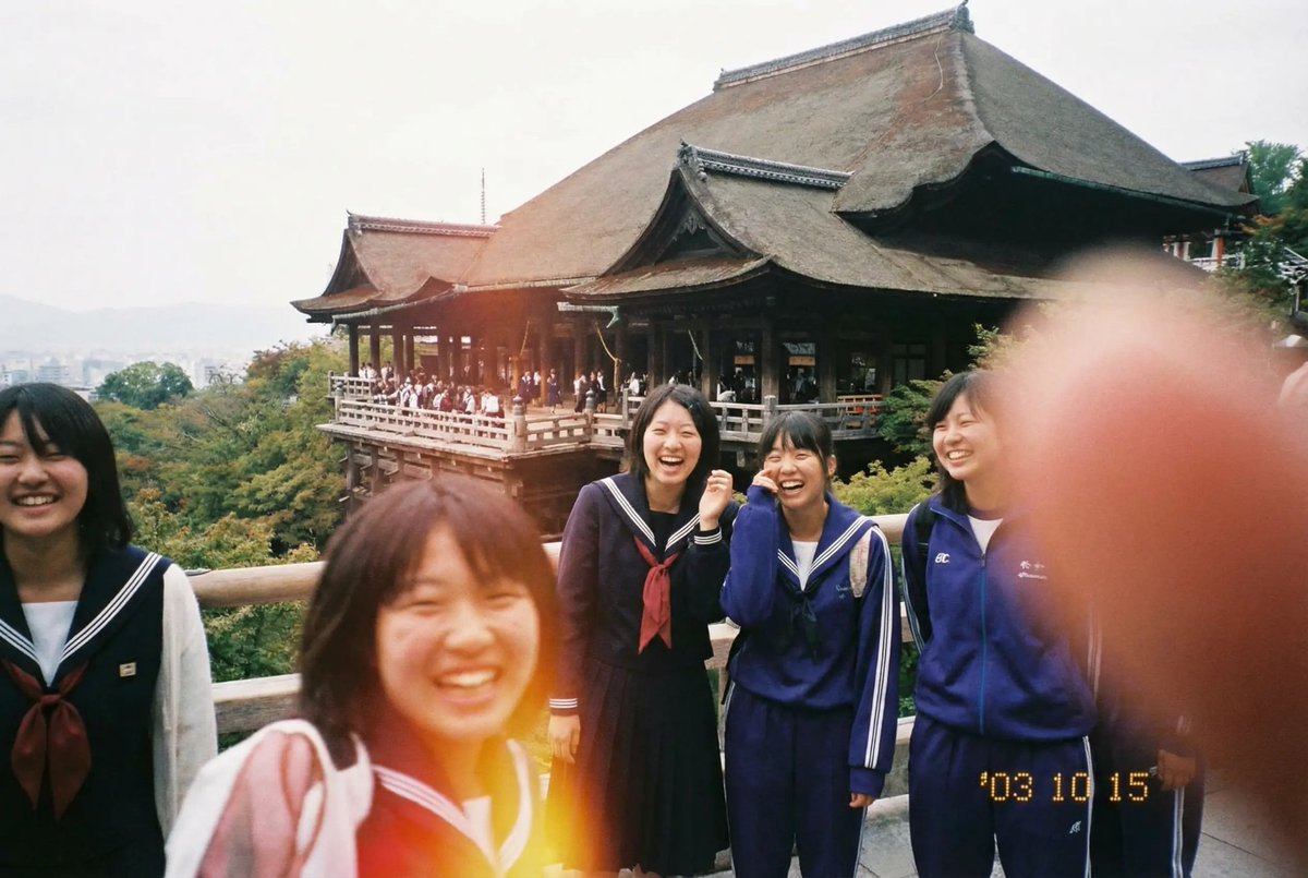 Low-quality disposable camera high school snapshot prompt — example 3