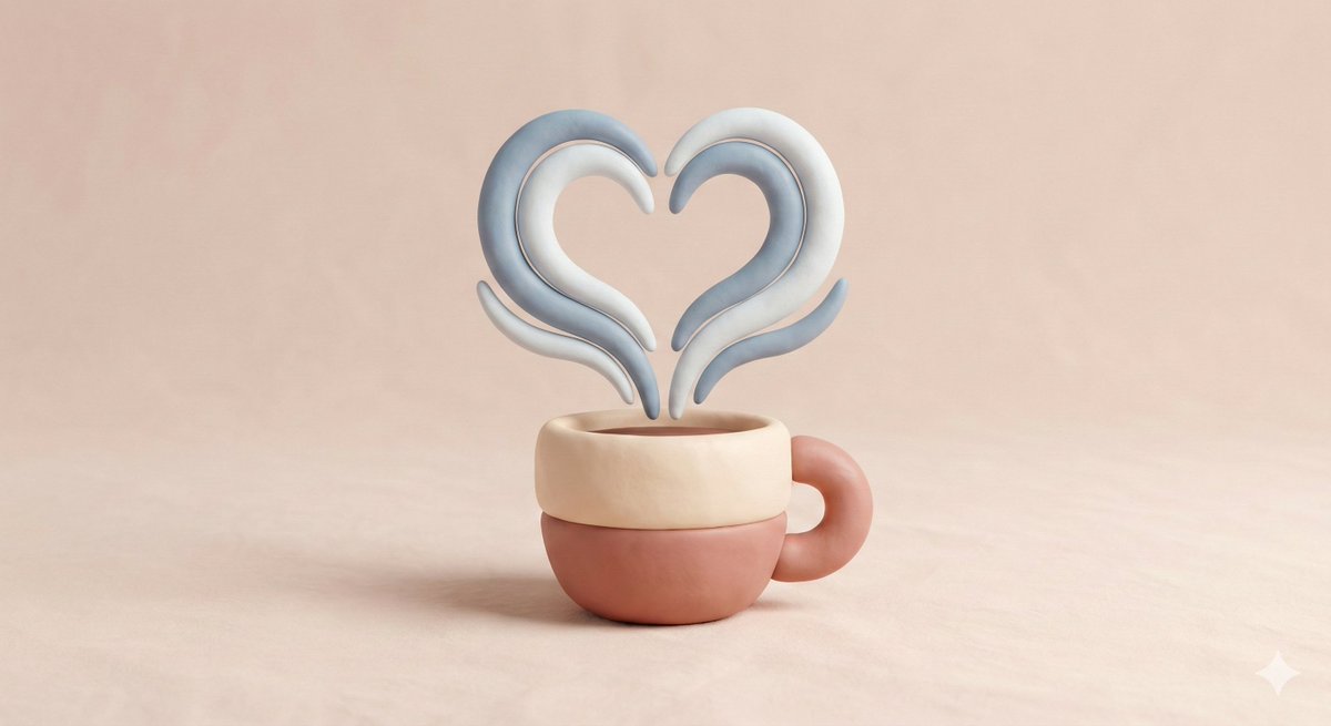 Clay-Style Soft Minimal 3D Illustration Template — example 4
