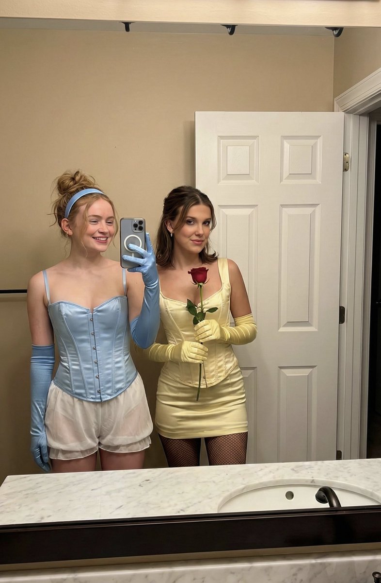 Modern Disney Princess Costume Mirror Selfie Prompt — example 2