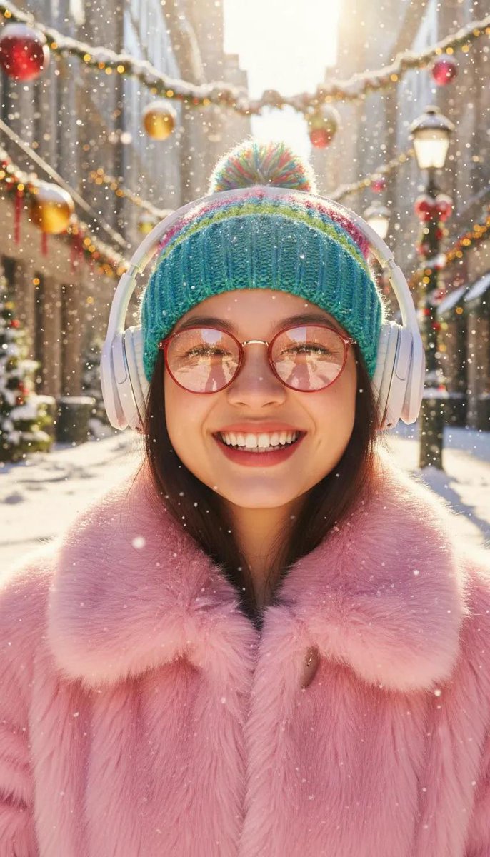 Cinematic Holiday Lifestyle Portrait Prompt — example 1