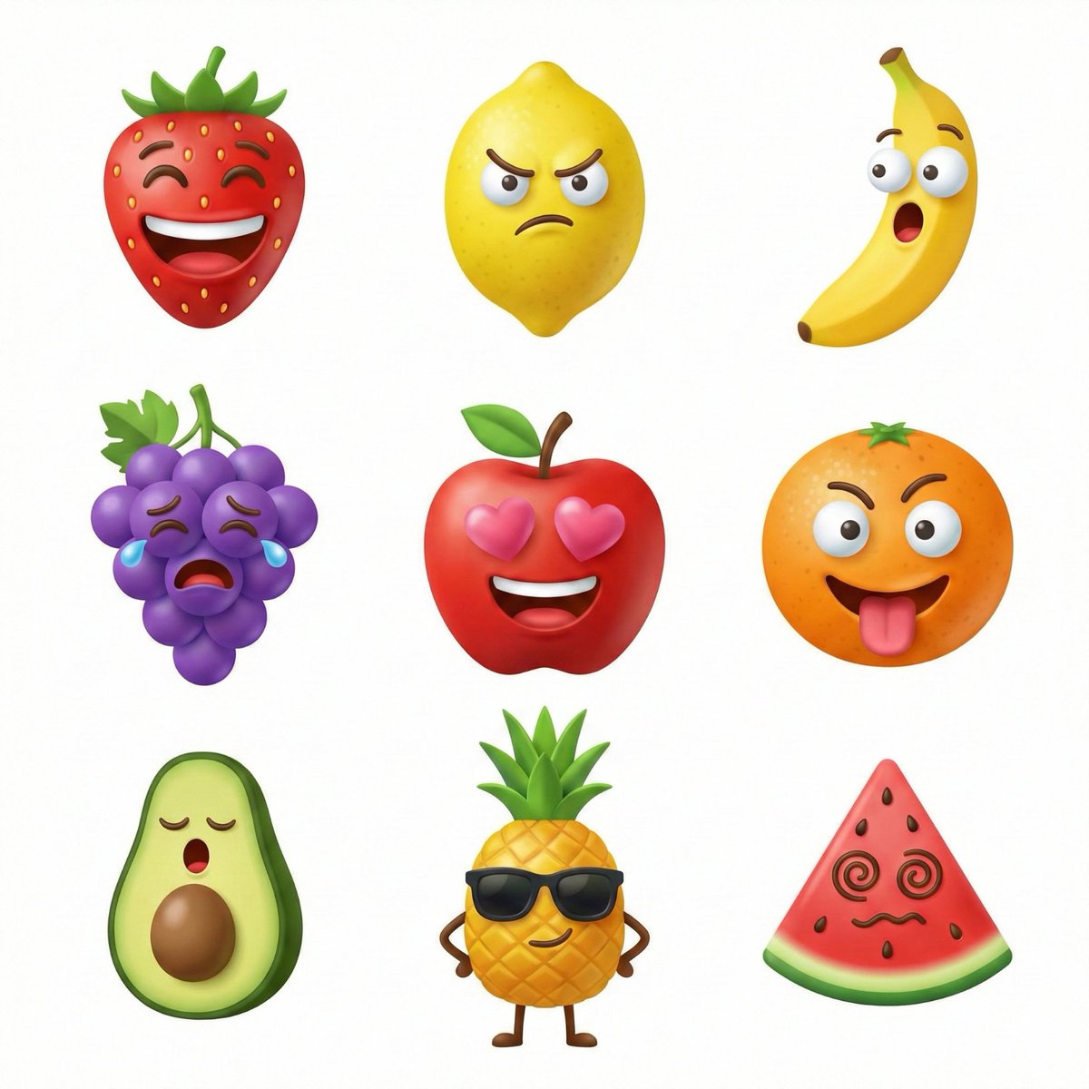 3D Icon Collection Grid Generator — example 3