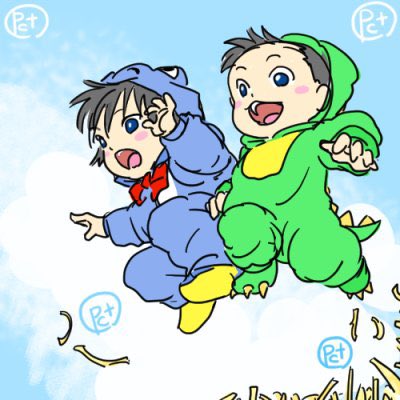 Chibi Godzilla Snowboarding — example 3
