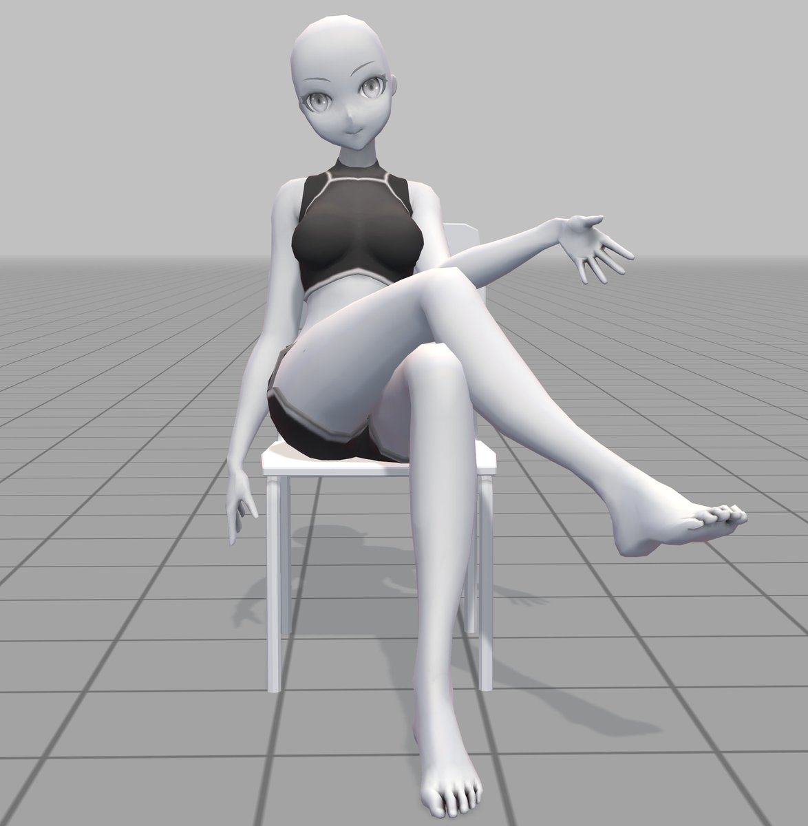 Prompt for Changing Character Pose using Reference Image — example 2