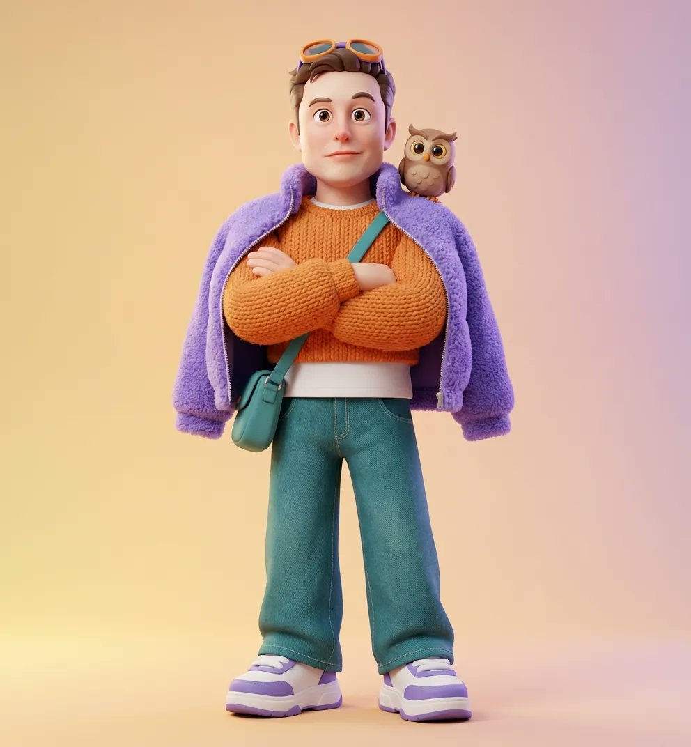 Ultra-Detailed 3D Stylized Character Design Prompt — example 1