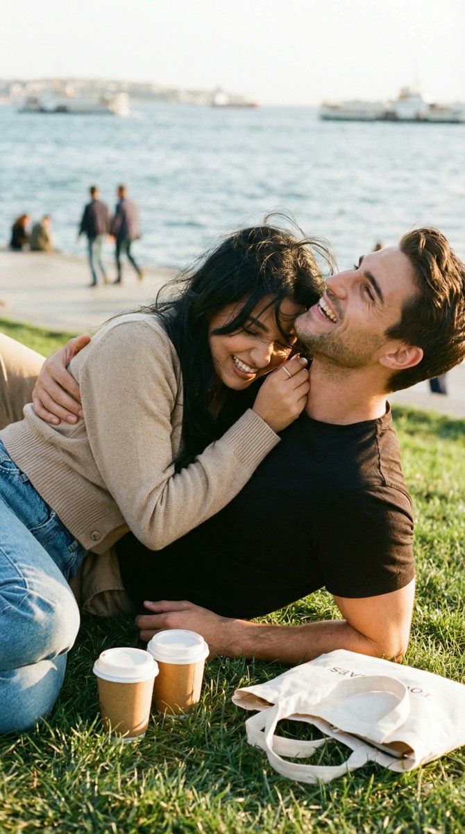 Ultra-Photorealistic Candid Romance Scene Prompt (JSON) — example 1