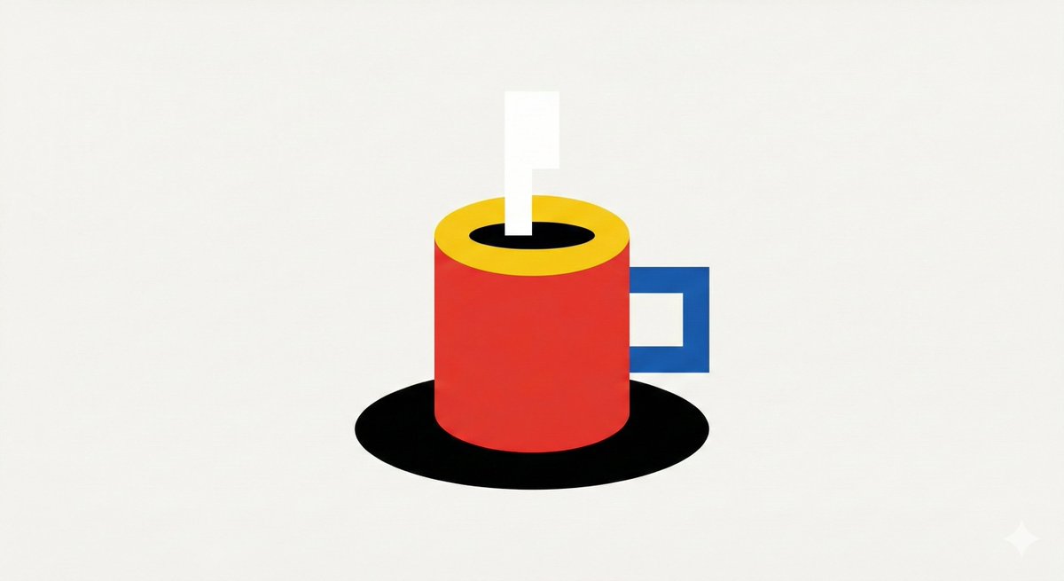 Bauhaus Geometry Minimal Illustration Template — example 3