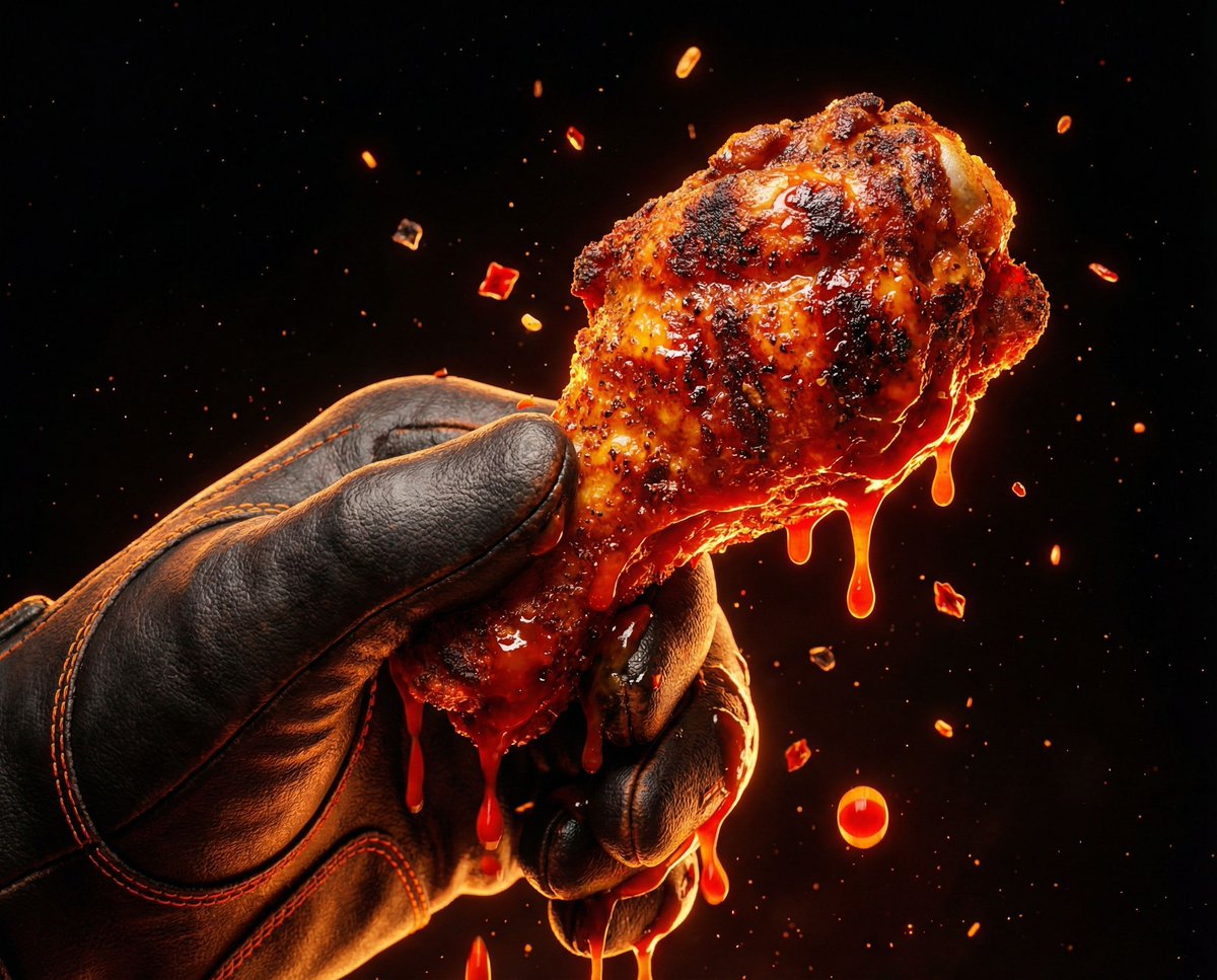 Dark Cinematic Food Photography Prompt Formula — example 3