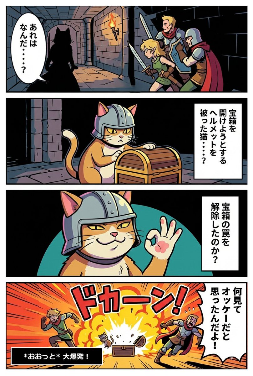 Wizardry x Genba Neko Collaboration Image — example 1