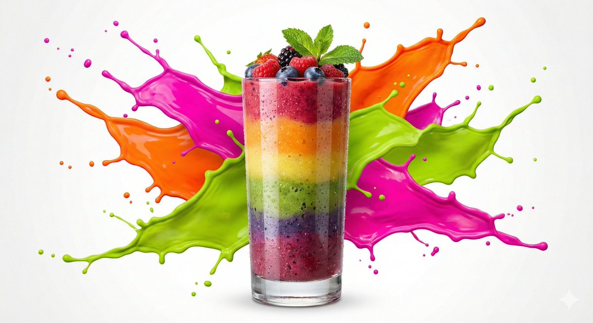 Color Splash Food Advertisement — example 3