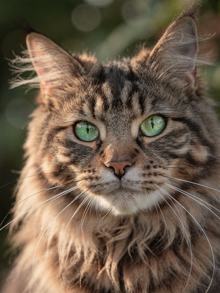 Hyper-Realistic Maine Coon Portrait — example 2