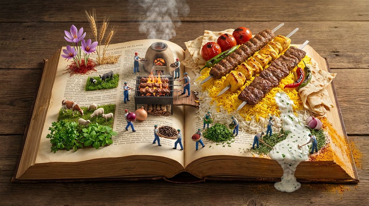 Encyclopedia of Flavor Diorama Generator — example 1