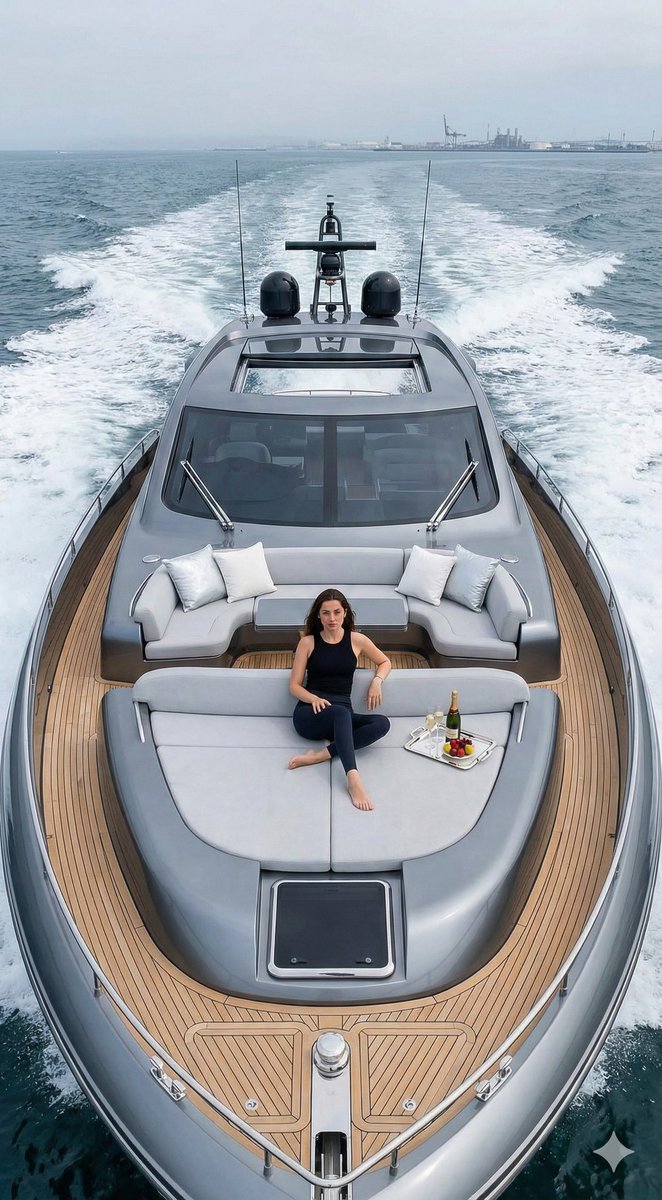 Luxury Yacht Lifestyle Photography with Ana de Armas — example 1