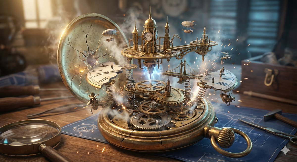 Object-Based World: Reality Unfolding from a Frozen Object — example 2